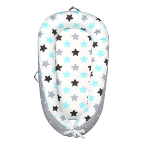 Toddly SnuggleNest Baby Nest Adjustable Baby Lounger 100% Cotton OEKO - Tex Certified Baby Nest