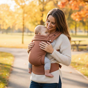 Toddly SnugNest Baby Carrier IHDI - Approved Cotton - Linen Blend | Ergonomic Hip Healthy Position Baby Carriers