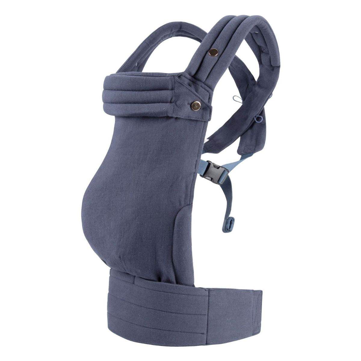 Toddly SnugNest Baby Carrier IHDI - Approved Cotton - Linen Blend | Ergonomic Hip Healthy Position Baby Carriers