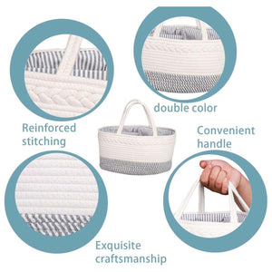 Toddly Urban Ease foldable nappy caddy with multiple compartments for baby essentials organization