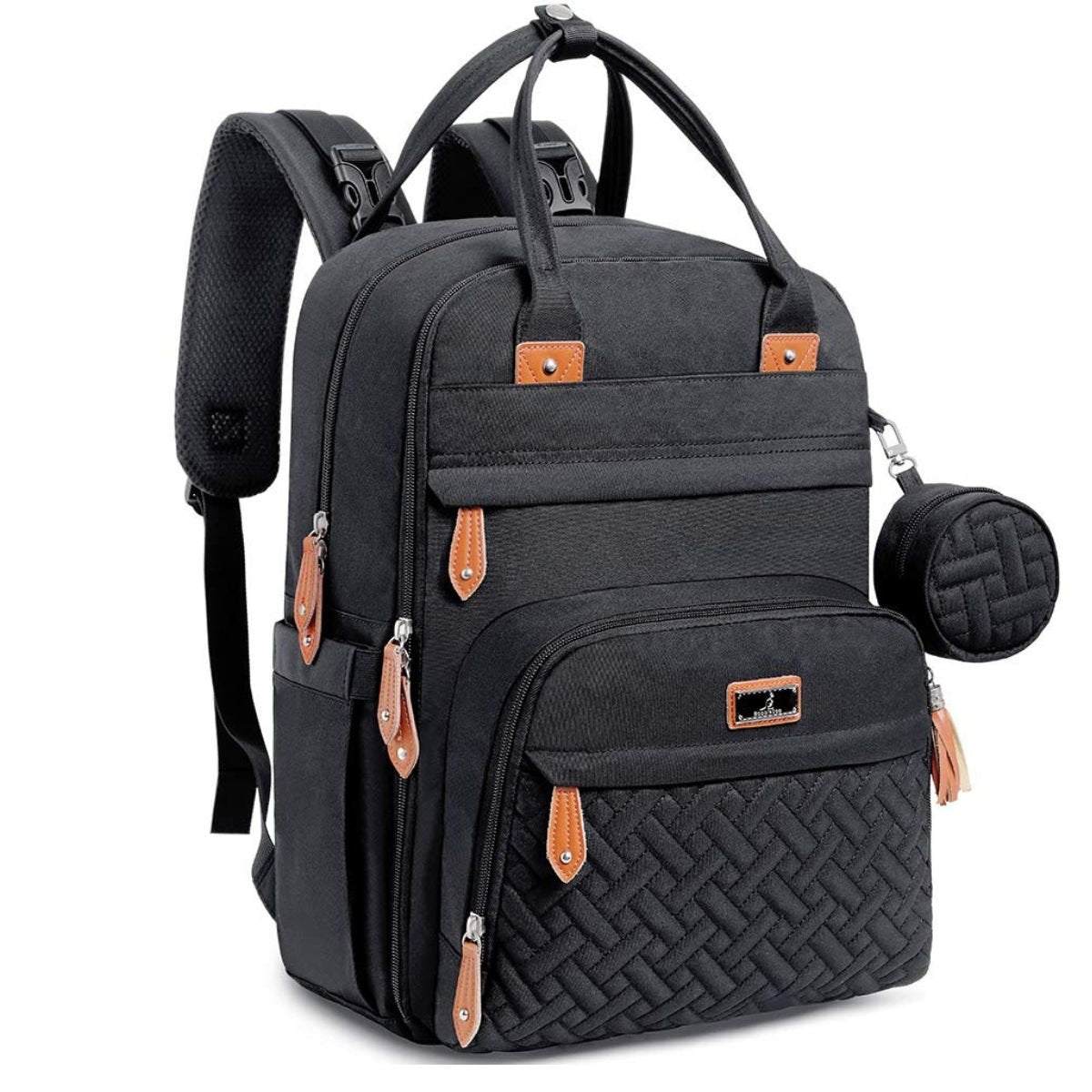 Toddly Urban Ease Series Diaper Bag - Chic Nappy Bag for Daily Baby Essentials Nappy Bags