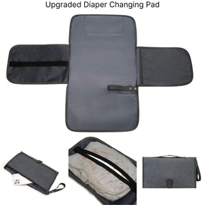 Toddly UrbanEase Tote Nappy Bag large-capacity travel-friendly baby diaper bag with multi-compartment storage and stroller straps