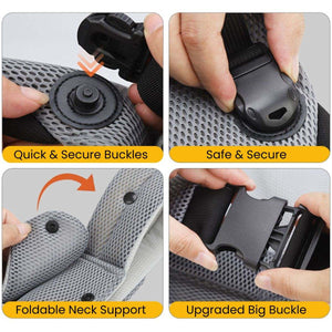 Toddly VivreNest ergonomic baby carrier with hip-healthy design and breathable fabric