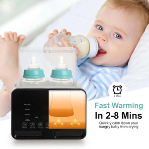 Toddly WarmNourish 9-in-1 portable bottle and food warmer with precise temperature control and sterilizer function