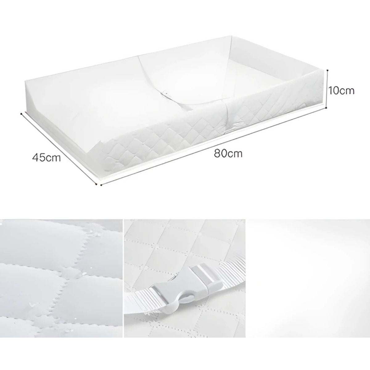 Toddly WipeEase Baby Changing Pad: Safe, Waterproof, Urineproof & Chemical Free Changing Pad