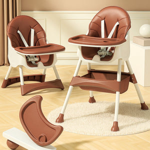 ToddlyToddly FlexiGrow 4 - in - 1 Baby High Chair Upgraded with Enhanced SafetyHigh Chair - Babies Mart Australia