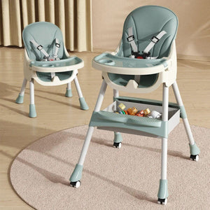 ToddlyToddly FlexiGrow 4 - in - 1 Baby High Chair Upgraded with Enhanced SafetyHigh Chair - Babies Mart Australia