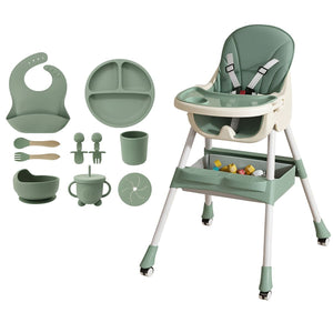 ToddlyToddly FlexiGrow 4 - in - 1 Baby High Chair Upgraded with Enhanced SafetyHigh Chair - Babies Mart Australia