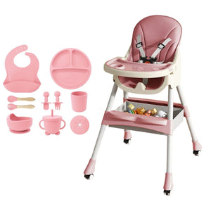 ToddlyToddly FlexiGrow 4 - in - 1 Baby High Chair Upgraded with Enhanced SafetyHigh Chair - Babies Mart Australia