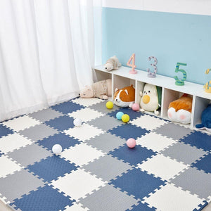 BabiesMart SoftSteps Baby Play Mat DIY Build Your Color Combination Play Mats