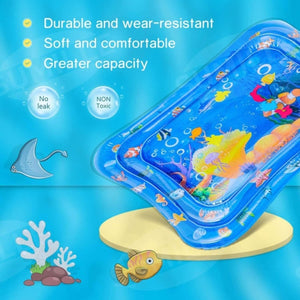 BabiesMart Tummy Time Water Play Mat Sensory Mat for Baby Play & Development Baby Water Play Mat Large 66x50 cm 4