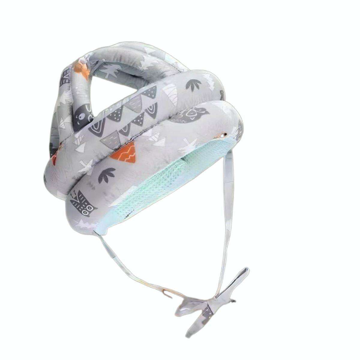 Feather & Fawn ProtectCap adjustable breathable baby safety helmet with chin strap and soft cushion