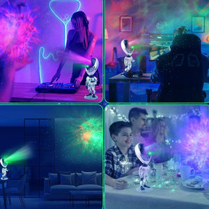 Glowly Alien Galaxy Projector Talking & Repeating Star Projector Night Light Night Light Projector