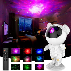 Glowly Astronaut LED Galaxy Projector for Ultimate Starry Night Light Experience Night Light Projector