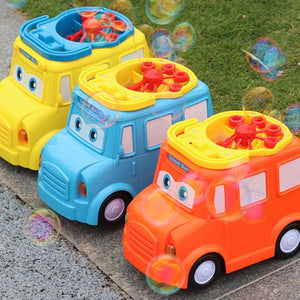 Kidst Bubble Toy School Bus Toy Bubble Maker & Bubble Blowing Kids Fun Toy Bubble Toys