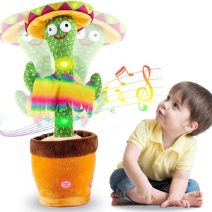 Kidst Dancing Cactus Repeat Talking, Dancing & Singing Plush Cactus Kids cactus plush toy