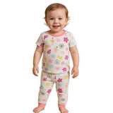 Feather & Fawn Koala Kids Baby Girls Floral Cotton Pyjama Set
