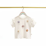 Feather & Fawn Daisy Bloom Ruffle Tee