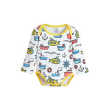 Feather & Fawn OJOS Long Sleeve Baby Bodysuit