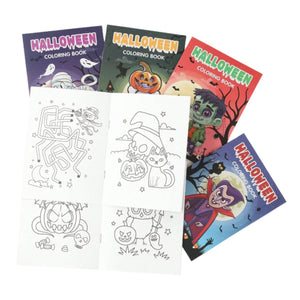 BabiePlay 6 - Piece Halloween Coloring Book Set | Fun & Educational Activity Books for Kids Halloween