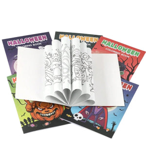 BabiePlay 6 - Piece Halloween Coloring Book Set | Fun & Educational Activity Books for Kids Halloween