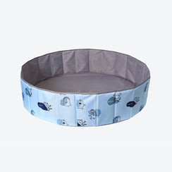 BabiePlay Ultimate Foam Ball Pit with pastel colours for indoor play and skill development