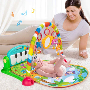 BabiesMartToddly Kick'n'Play Musical Activity Baby Gym Mat for Motor & Early Developmentbaby gym mat - Babies Mart Australia