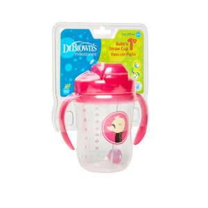 Dr. Brown'sDr Brown's Baby's First Straw Cup with Handles, 6 months+, 270mlBaby Sippy Cups - Babies Mart Australia