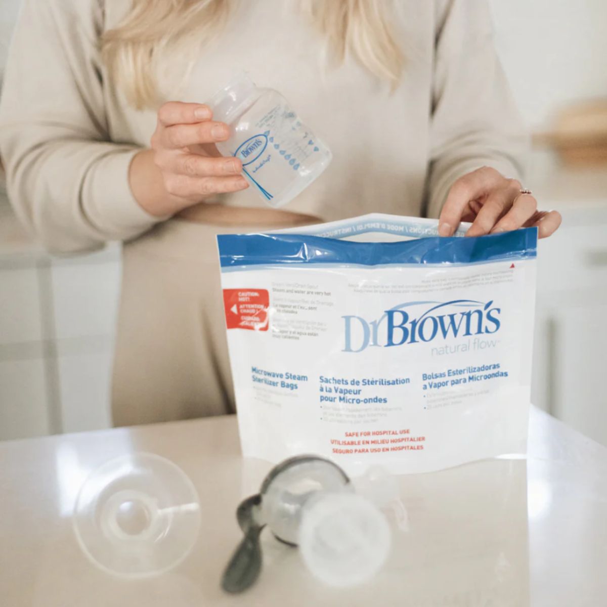 Dr. Brown'sDr Brown's Microwave Steriliser BagsBaby Bottle Steriliser - Babies Mart Australia