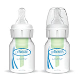 Dr. Brown'sDr Brown's Options+ Anti Colic Narrow Neck Bottle with Preemie Teat, 60ml 2 packBaby Bottle - Babies Mart Australia