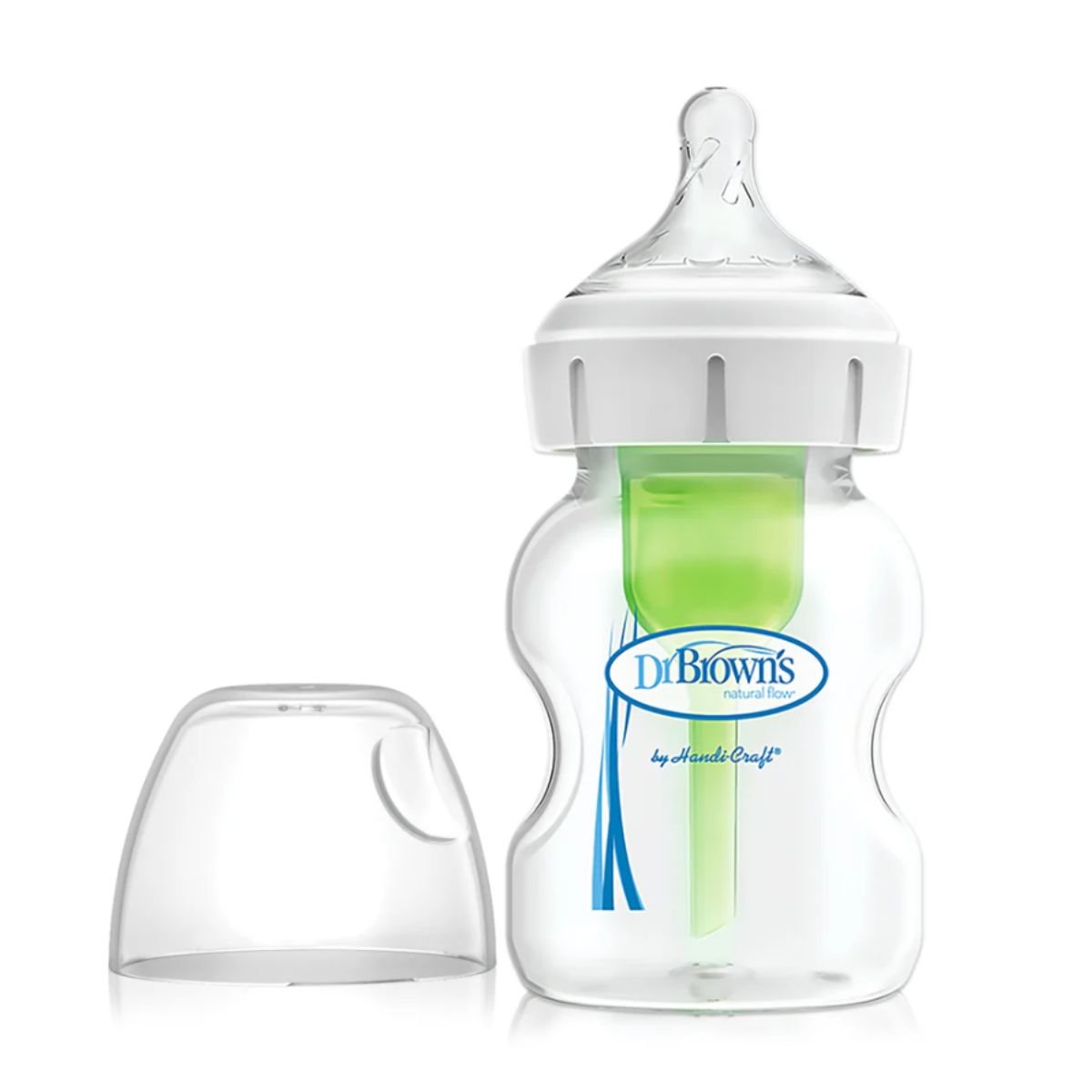 Dr. Brown'sDr Brown's Options+ Anti Colic Wide Neck Bottle with Level 1 Teat, 150mlBaby Bottle - Babies Mart Australia