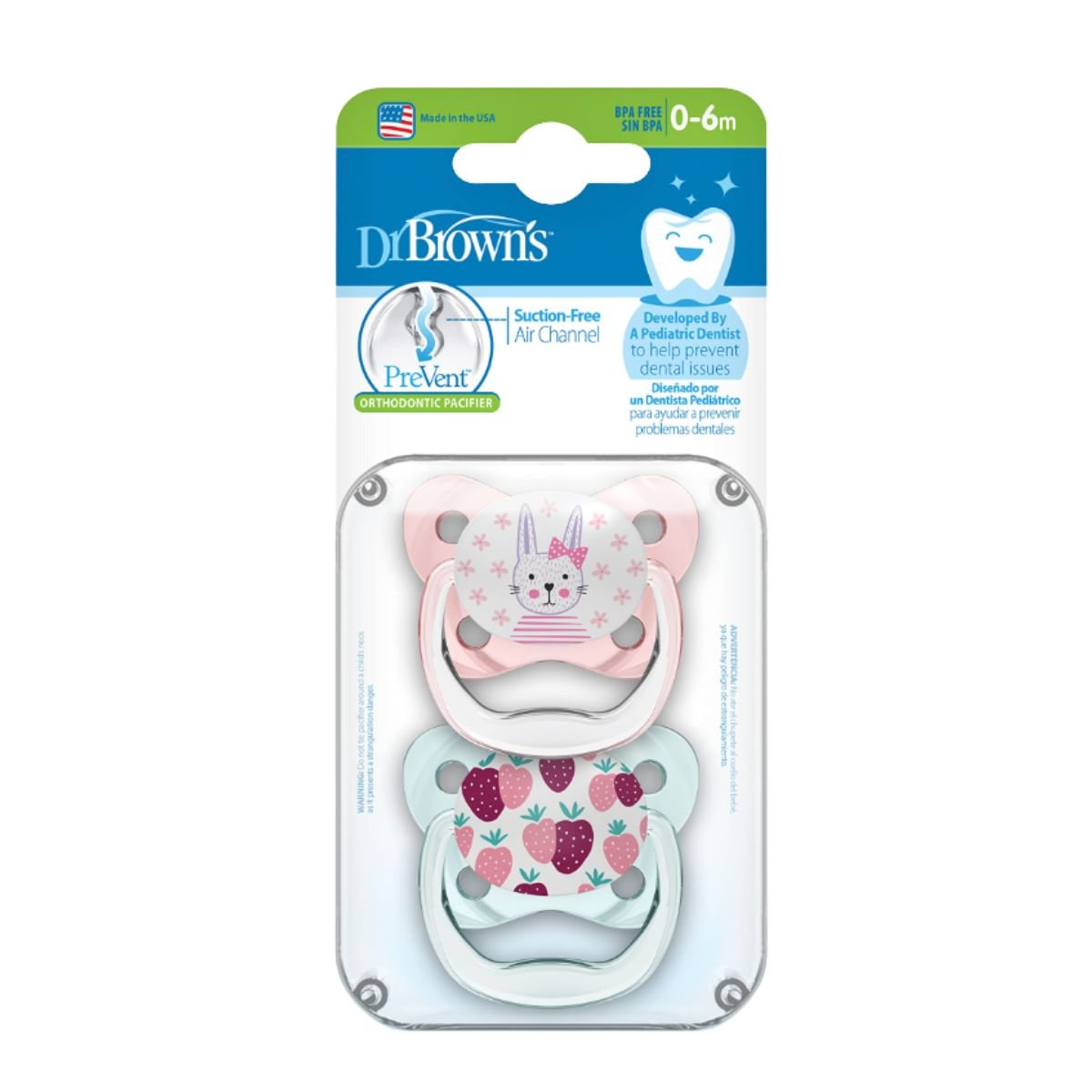 Dr. Brown'sDr Brown's PreVent Animal SootherPacifiers - Babies Mart Australia