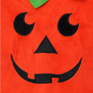 Feather & Fawn Baby Pumpkin 3 - Piece Set | Long Sleeve Romper, Hat & Pants Halloween