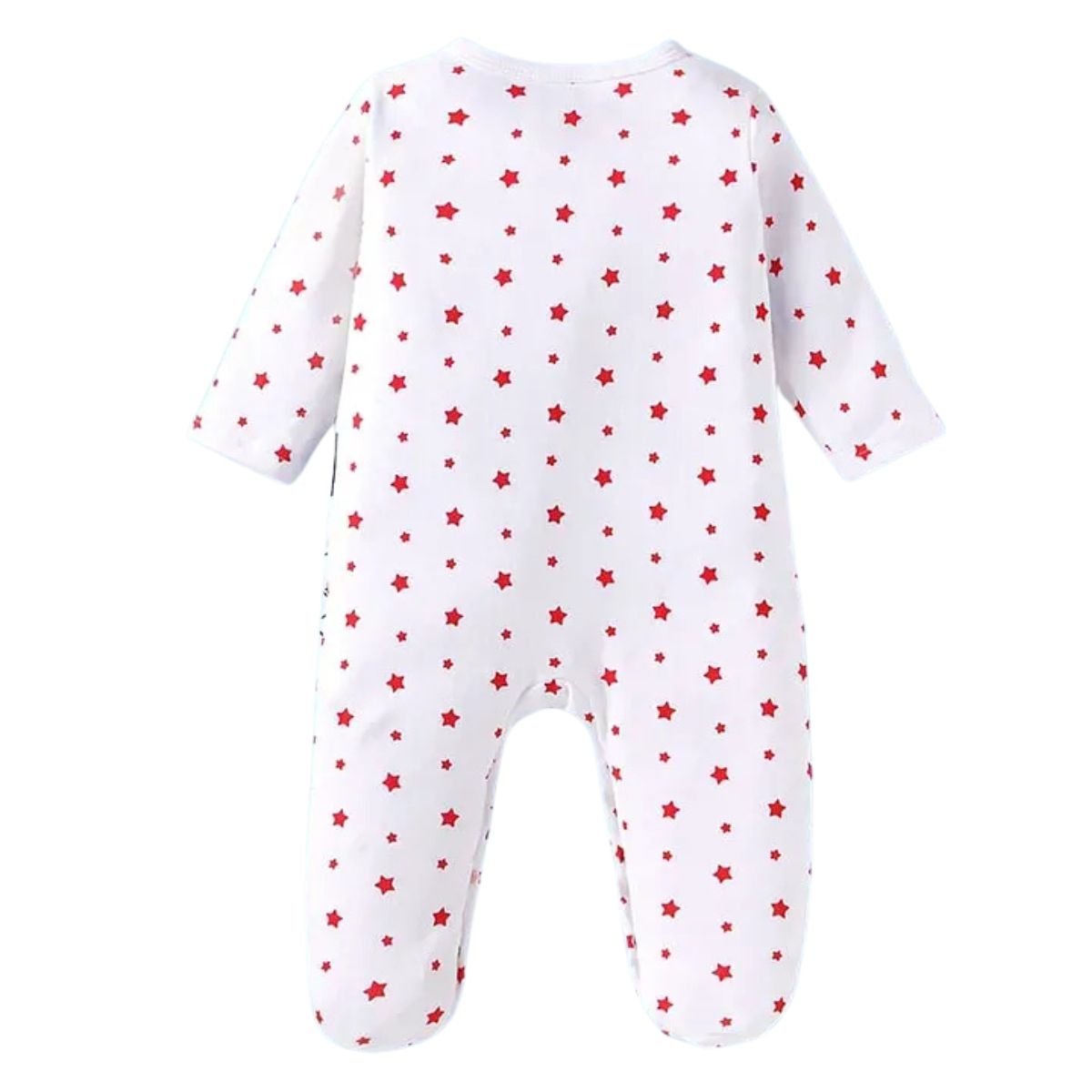 Feather & Fawn Babyhug Disney Full - Sleeve Baby Sleep Suit | Mickey, Donald, or Rainbow Stripes Baby Clothes