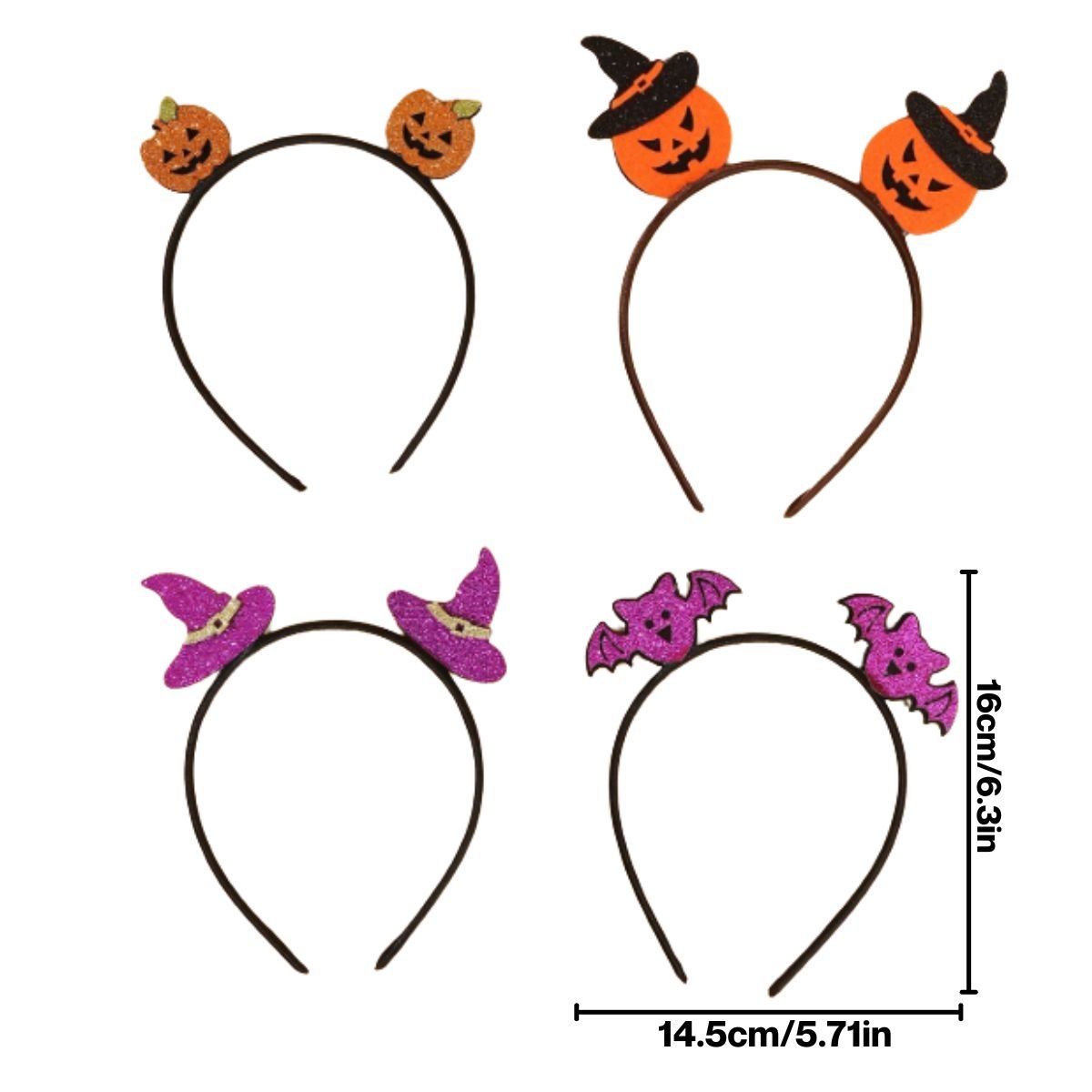 Feather & Fawn Halloween Glitter Headband Halloween