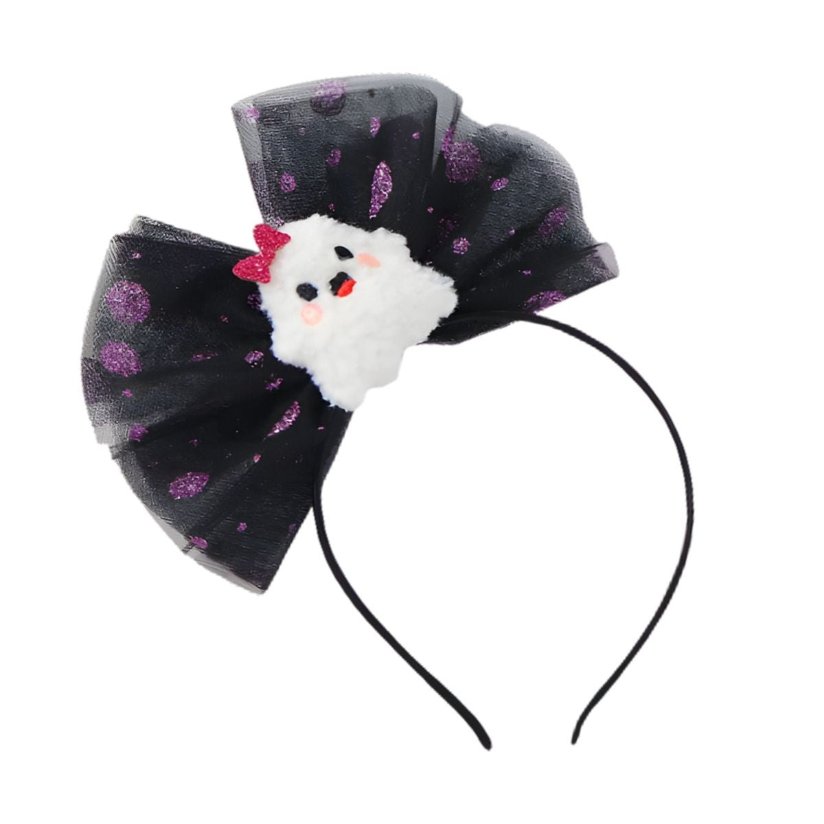 Feather & Fawn Halloween Headband | Pumpkin or Ghost Design Halloween