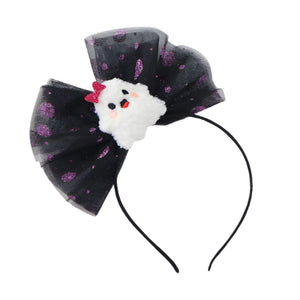 Feather & Fawn Halloween Headband | Pumpkin or Ghost Design Halloween