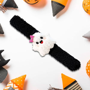 Feather & Fawn Halloween Snap Bracelet | Pumpkin, Ghost, Cat, or Bat Design Halloween