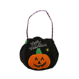 Feather & Fawn Halloween Velvet Trick - or - Treat Bag | Pumpkin, Witch & Vampire Designs Halloween