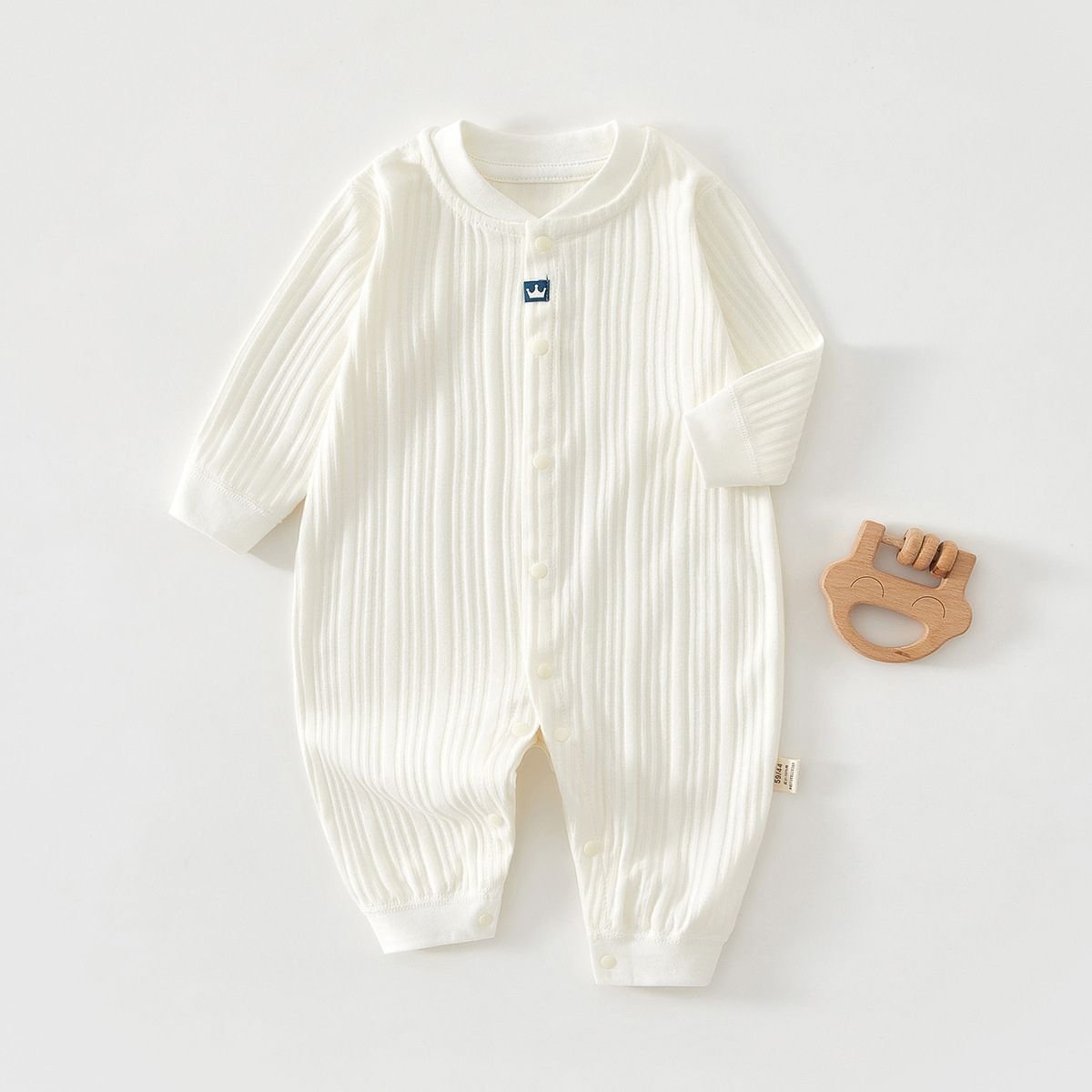 Feather & Fawn Ultra - Soft All - Season Baby Romper Collection Baby Clothes