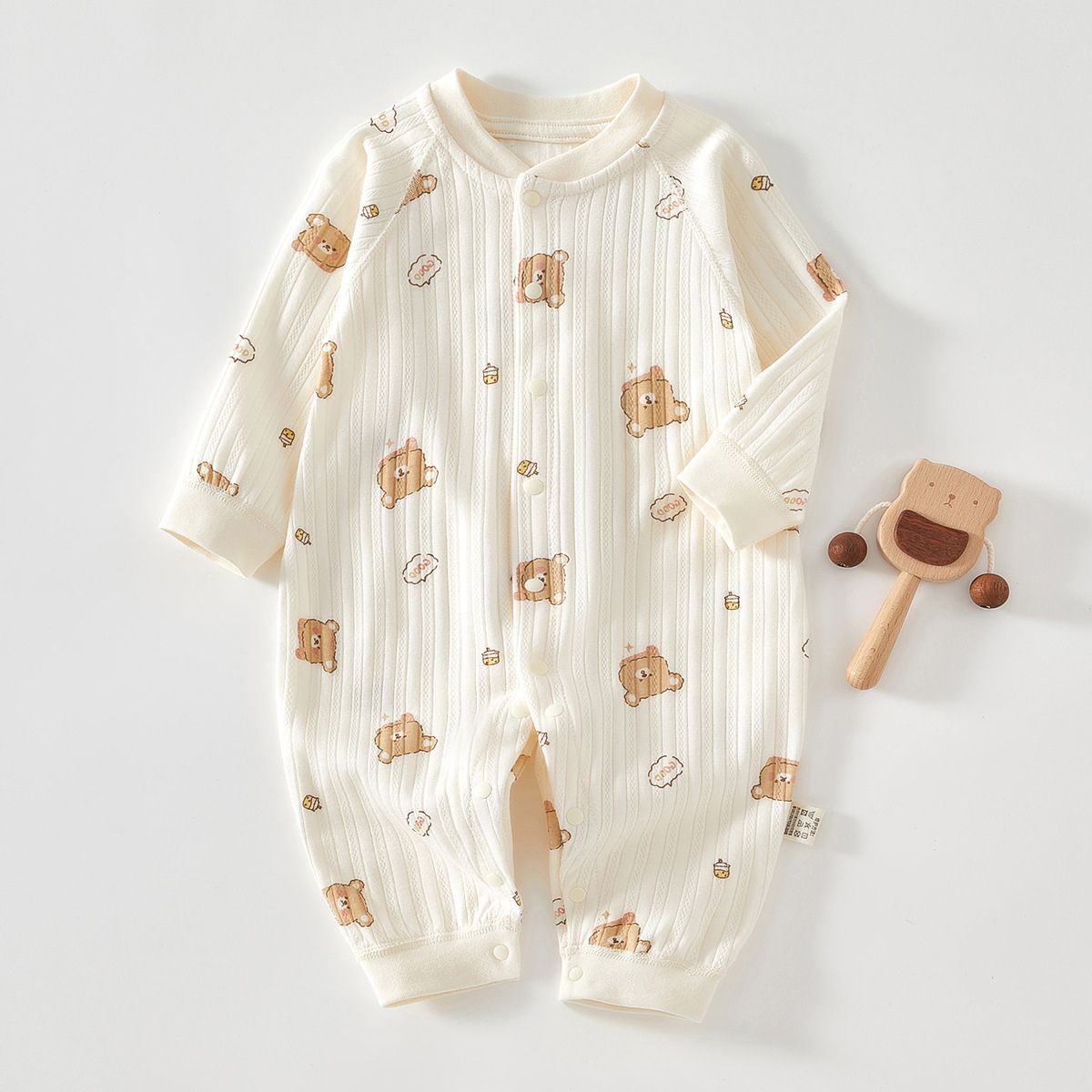 Feather & Fawn Ultra - Soft All - Season Baby Romper Collection Baby Clothes