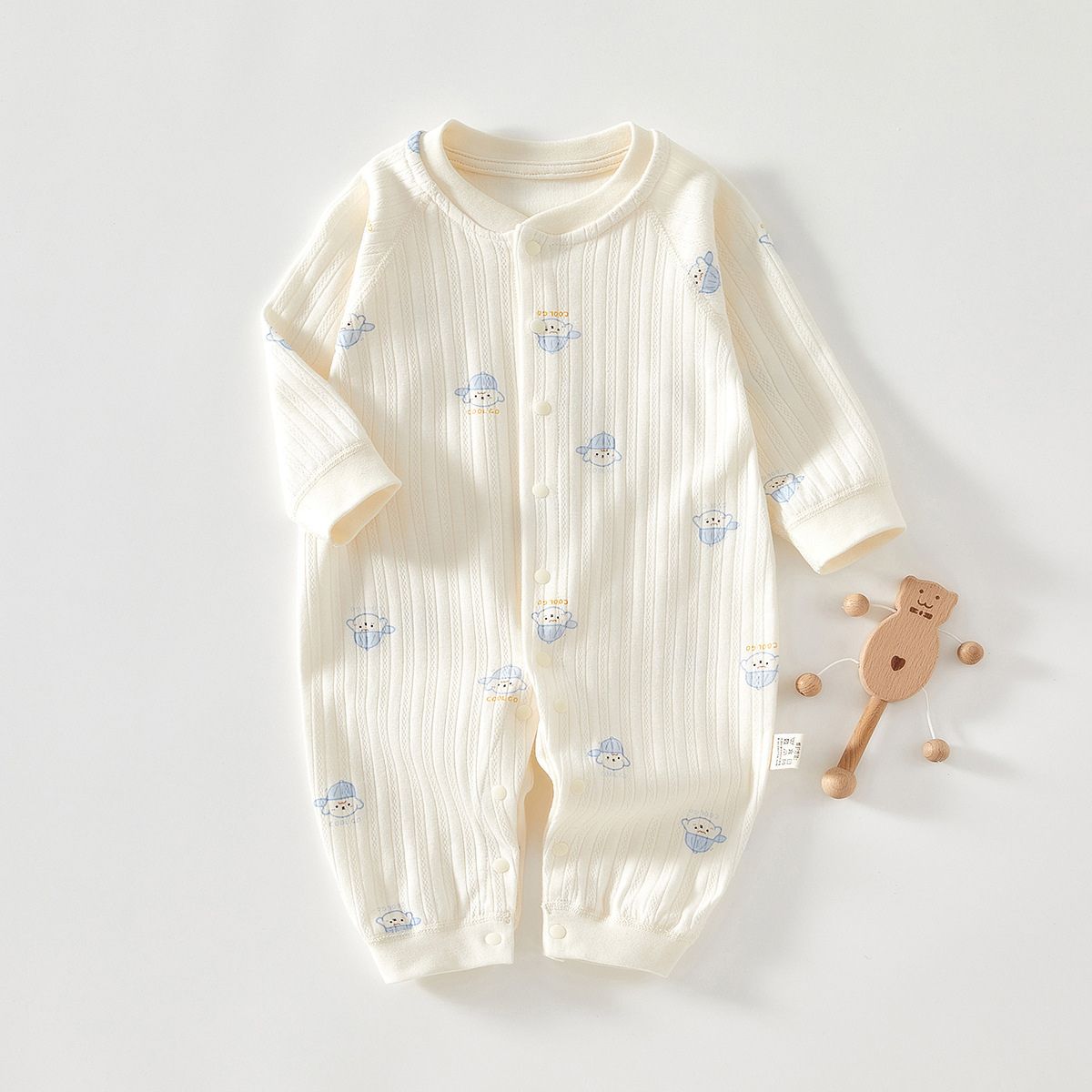 Feather & Fawn Ultra - Soft All - Season Baby Romper Collection Baby Clothes
