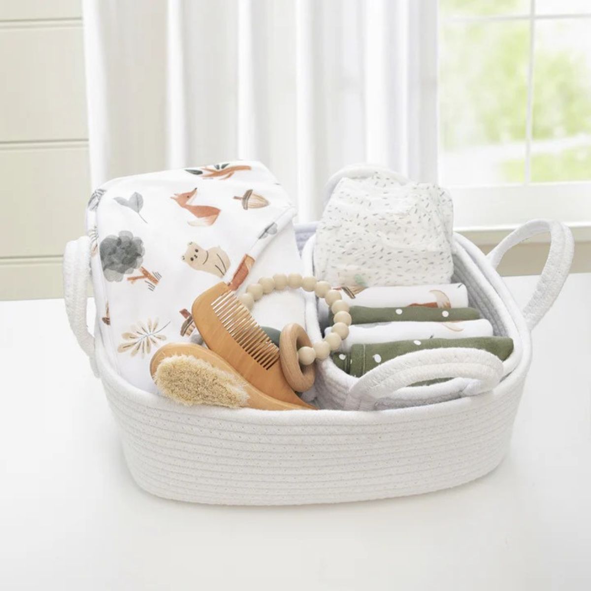 Living TextilesLiving Textiles 5 Pcs Baby Bath Forest Retreat Gift SetGift - Babies Mart Australia