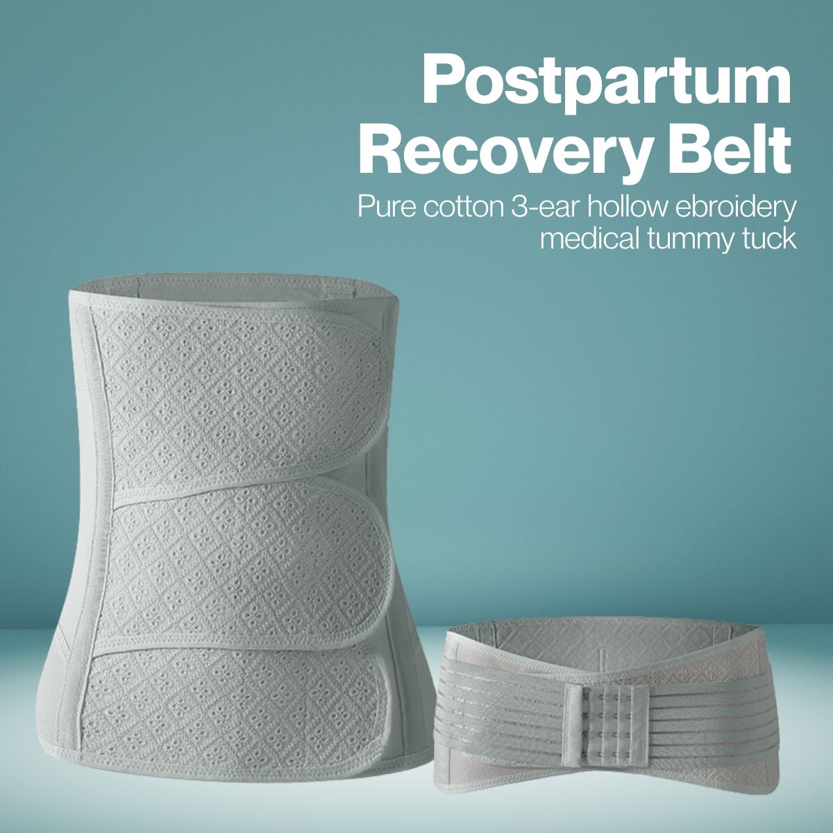 MaterniCare 3 - in - 1 Postpartum Recovery Belt Breathable Cotton with Pelvic Support Maternity Belt