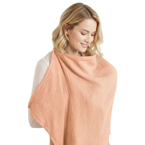 MaterniCare 360° Privacy Nursing Cover | Breathable Cotton For Pumping, Nursing & Stroller Shade Breastfeeding Cover