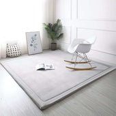 Toddly CushyCrawl V2.0 waterproof memory foam play mat on wooden floor