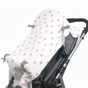 Movana Universal Stroller Blanket Clip | Windproof, Heavy - Duty Plastic Pram Clip for Securing Blankets, Toys & Muslins