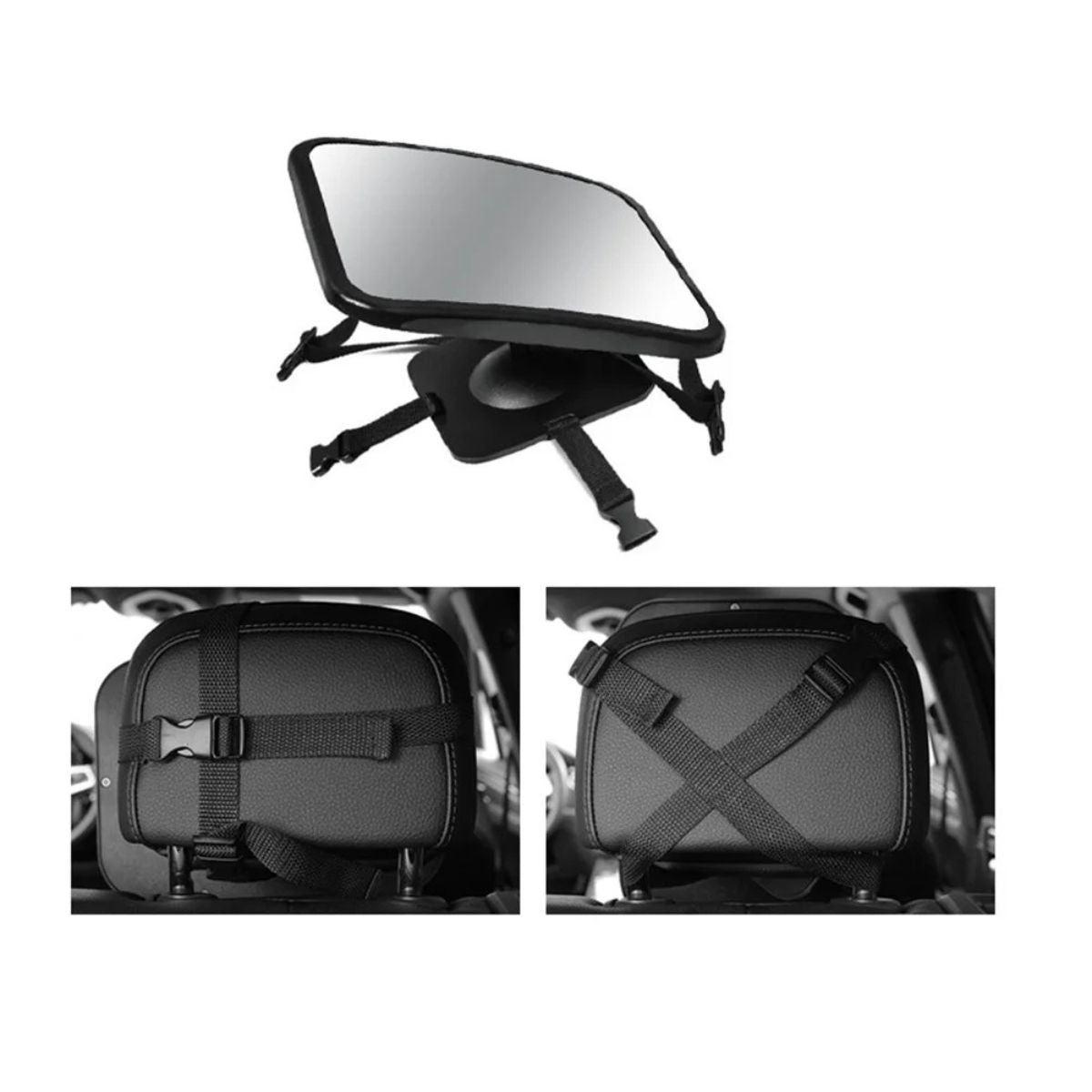 MovanaMovana Car Seat Mirror with 360° Rotation | Shatterproof & AdjustableCar Seat Mirror - Babies Mart Australia