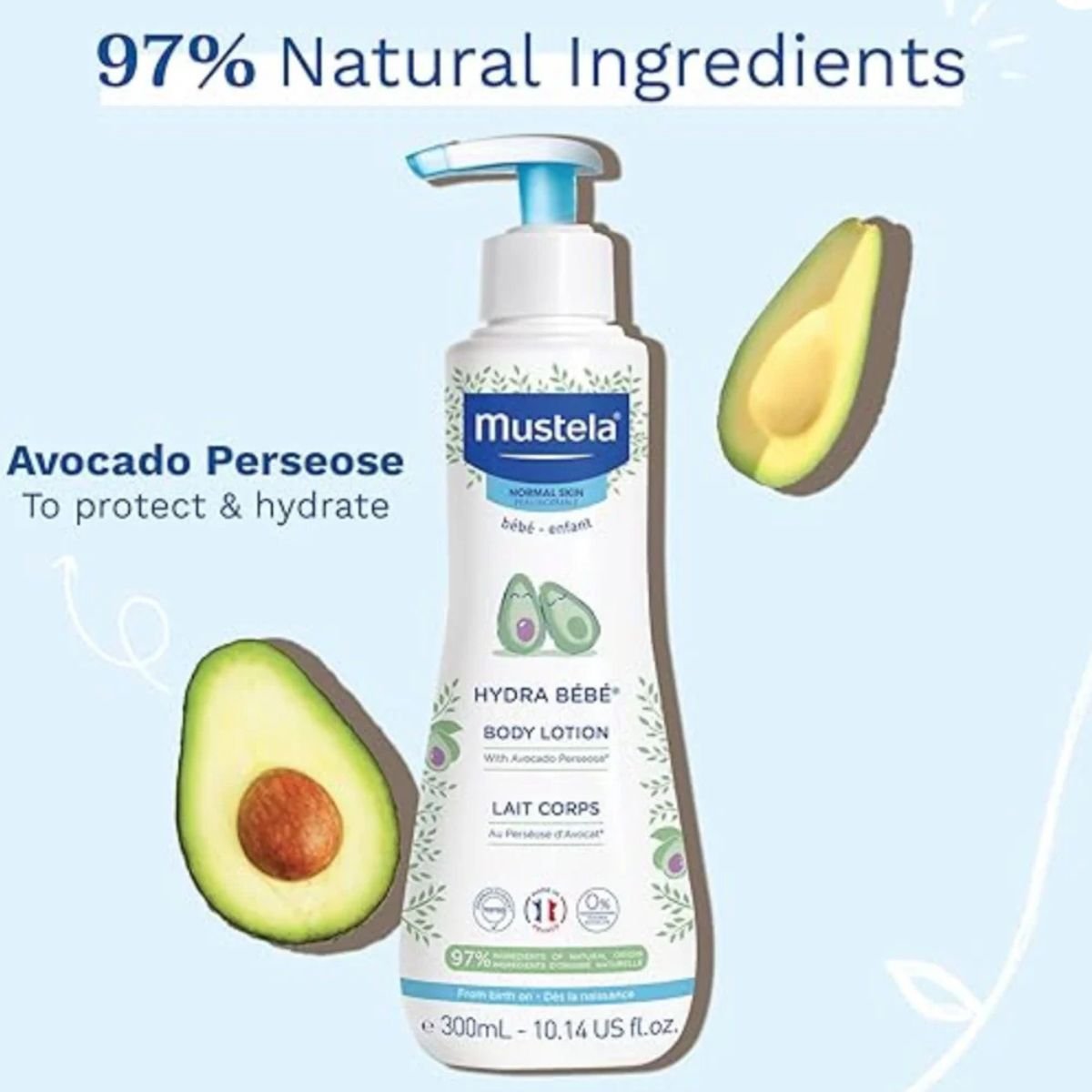 MustelaMustela Hydra Bébé Body Lotion (500ml)Baby Skincare - Babies Mart Australia