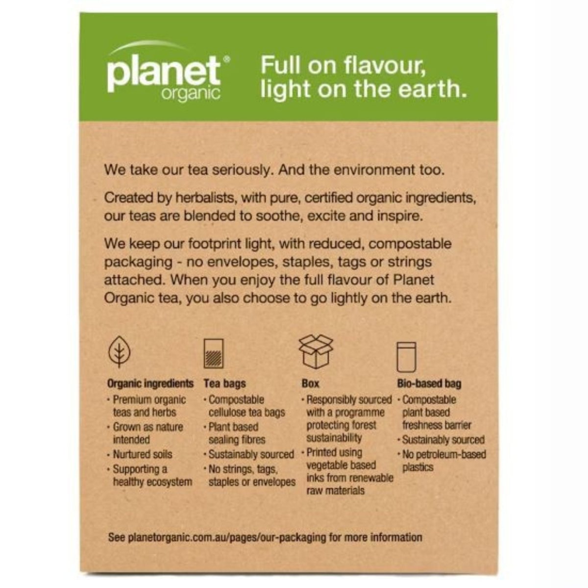Planet OrganicPlanet Organic Nursing Herbal Tea BagsTea - Babies Mart Australia